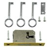 SN-TEC Mortice Lock/Furniture Lock/Cabinet Lock, Backset: 45 mm, Total Depth