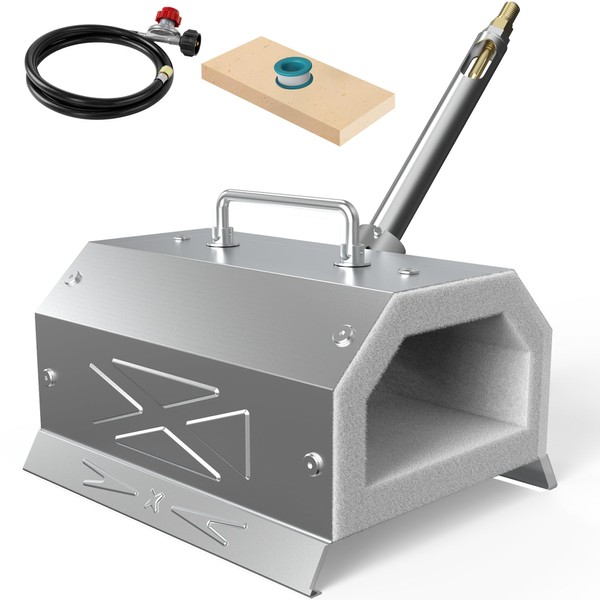 Nelyrho blacksmith forge Starter kit, Made of stainless steel, With