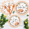 Tcoyodw Cutie Pie Baby Shower Tableware Set 96 Pcs Disposable