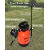 FIVO 1.35 Gallon Battery Powered Sprayer for Yard and Garden