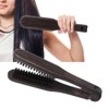 Professional Hairdressing Comb Double Brushes Wooden Anti static Hair Straightener