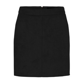 Vero Moda Short Women’s Skirt (Vmdonnadina Faux Suede Short Skirt Noos) - Black, size: s