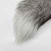 LAIDIC Therian fox tail keychain Fluffy foxfur tail backpack tassel