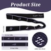 Yoga Stretch Strap, Stretching Band Strap with 8 Intensity Levels,