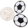 Soccer Football Referee Flip/Toss Coin,3pcs Portable Football Training Match Referee