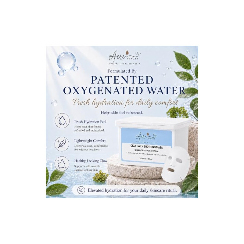 CICA & SEA GRAPE (Caulsidian Lentillifera) EXTRACTO Mascarilla