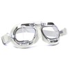 HDM Halcyon MK49 Leather Motorcycle Goggles for Open Face Helmets