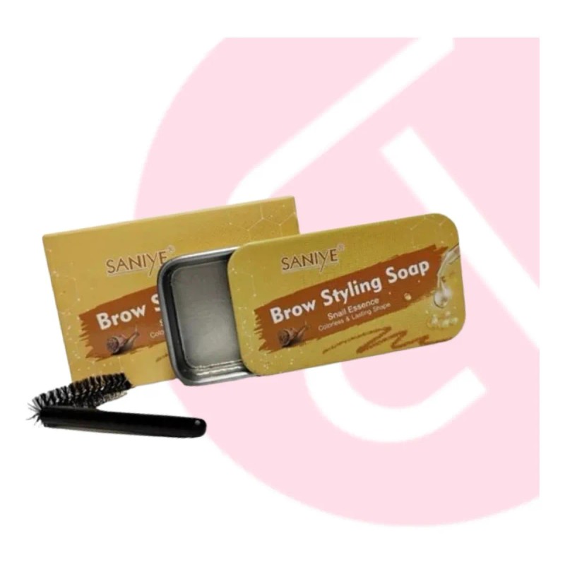 Cera Para Cejas Jabon Fijador Traslucido Color Transparente