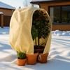 Ribbonlic 2 Pcs 47" x 70.8" Winter Plant Covers Freeze