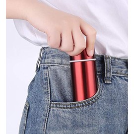 150ml Mini Cute Coffee Vacuum Flasks Insulated Cup Small Capacity Portable Stainless Steel Travel Drink Water Bottle Insulated Cup (Black)