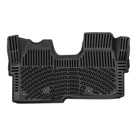 Trimak Perfect Fit 3D Car Floor Mats Compatible with Ford Tourneo Custom 2nd Gen Automatic Transmission from 2023 Car Accessories 1st and 2nd Row Rubber Mats Cars TPE All Weather Odourless Non-Slip