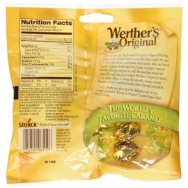 Werthers Original Caramel Apple Filled Hard Candies PACK of 3