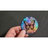 Gulf Coast Laser Graphics Butterfly 1 Design Holographic Butterfly Ornament