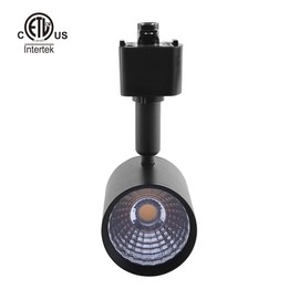 mirrea 12 Pack LED Track Lighting Heads Compatible with Single Circuit H Type Rail Ceiling Spotlight for Accent Task Wall Art Exhibition Lighting 6.5W 4000K Neutral White 24° Black Painted