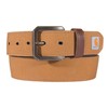 Carhartt Men's Casual Rugged Duck Canvas Belts, Carhartt Brown, 44