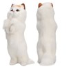 Furry Cat Figurine Realistic Simulated Adorable Lovely Decorative Plush Cat