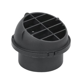 Surakey Auxiliary Heater Air Outlets 60 mm Car Heater Air Duct Air Outlet Heating Duct Accessories Rotating Hot Air Outlet for Air Heating Auxiliary Heater Car Bus Boat Vent Outlet Pack of 2