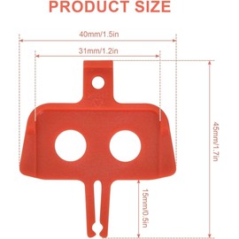 HUNKEN 20PCS Bicycle Brake Pads Spacer Hydraulic Disc Brake Pads Spacer Hydraulic Bike Brake Pad Spreader Cycling Repair Instert Tools for MTB, Road Bike, Cycling Accessories