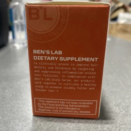 Ben's Lab New) Ben's Lab Hair Growth & Thickness Supplements 60 tablets Madein South Korea