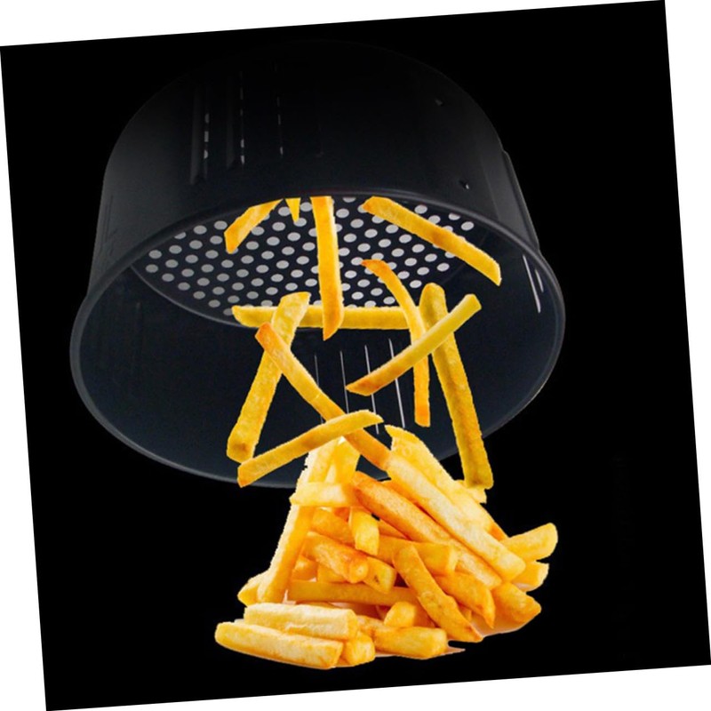 Zerodeko 1Pc Non Stick Air Fryer Replacement Basket Fryer Accessory