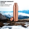 NORMAN JR Copper Water Bottle 1L - Gift Box of