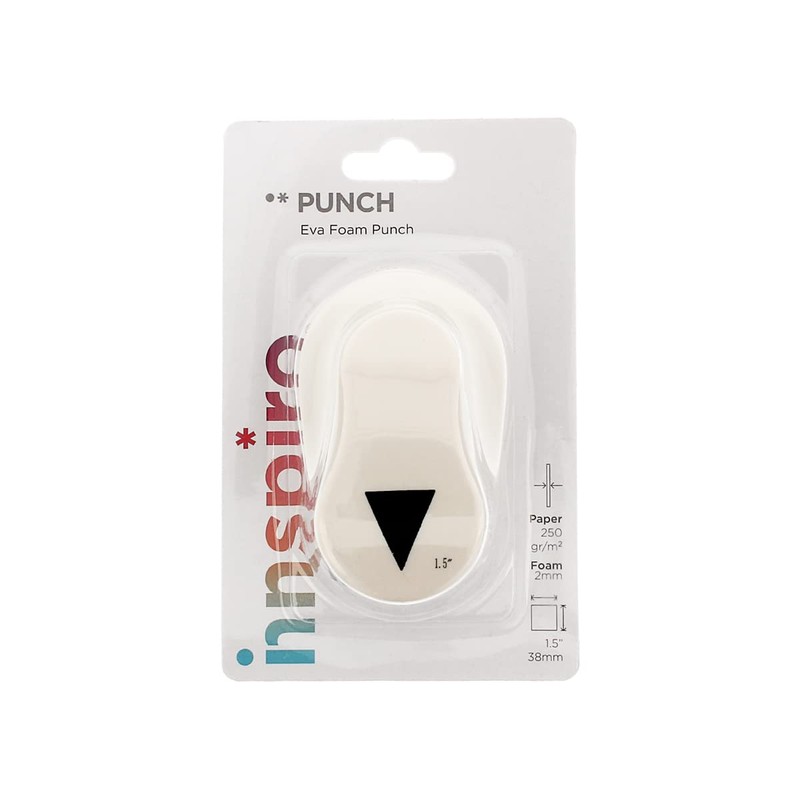 INNSPIRO Figure Punch EVA Foam Triangle 38mm Punch for Scrapbooking