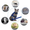 ICSEN Cat Harness, Adjustable Harness Nylon Strap Collar with Leash,