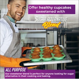 Monk Fruit Sweetener with Allulose 24 lb - Granulated Sugar, All Purpose, Great for Cooking & Baking | Non GMO, Zero Calorie, Keto & Vegan Friendly, BSL BSweetBNatural