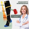 Effeet 2 Pairs of Compression Socks for Men and Women,