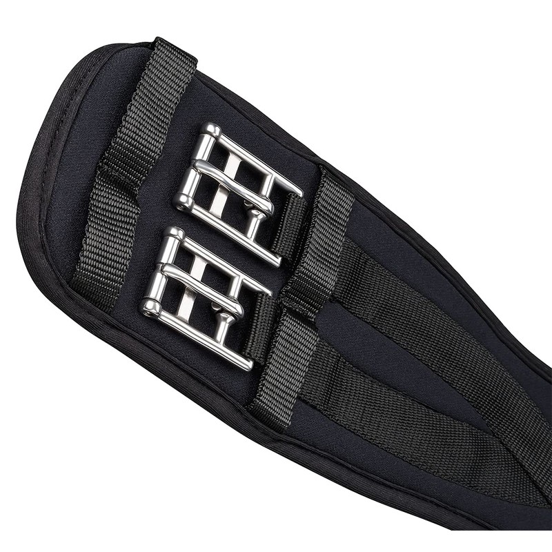 Equinate Amigo Short Girth with Memory Foam Anatomical Saddle Girth