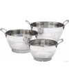 MIU 3 Piece 18/8 Stainless Steel Mesh Colander Set