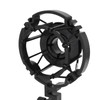 Universal Microphone Shock Mount, Plastic Mic Clip Holder for C2000
