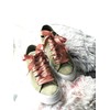 Rose Gold Beige Satin Ribbon Shoelaces 120cm/47" Long laces Ideal
