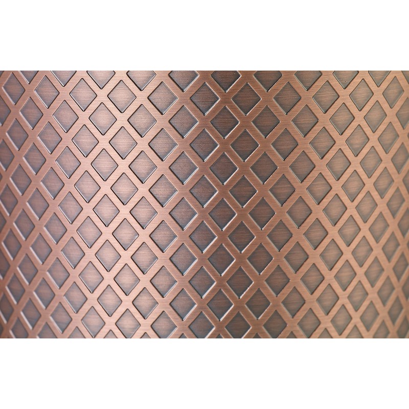 Barfly Diamond Lattice Shaker Set, Antique Copper