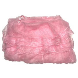 BCBYou Pink Princess Bed Canopy Netting Mosquito Net Round Lace Dome for Twin Full and Queen Size Beds Crib with Jumbo Swag Hook