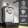 GOOPOOL Key Safe with Number Code, Key Safe for Home,