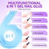 Gelike ec Nail Glue Extra Strong 2 x 7 ml