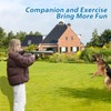 RSSLygaeonix Tennis Ball Launcher for Dogs, Launches 30+ ft, Green