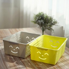 Magic Clean Smile Kids Multipurpose Basket No.1 - Pink Storage 3ea