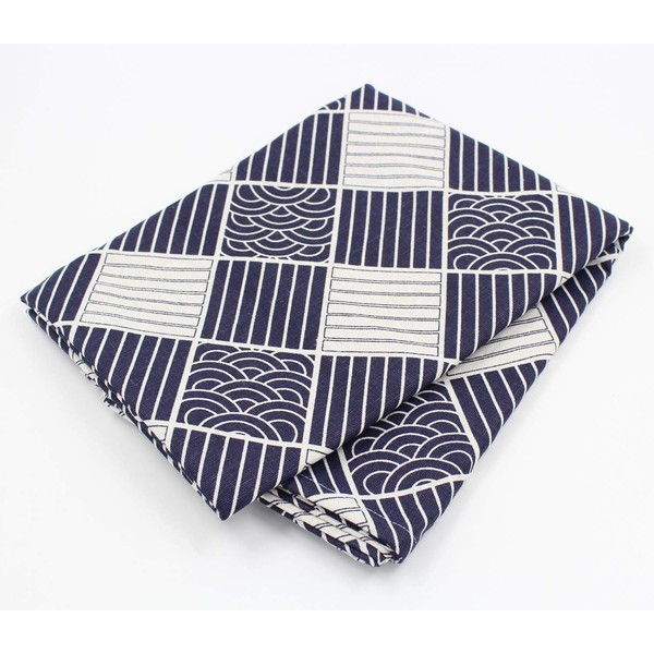 SAWAN Table Cloth, Japanese Style, Japanese Traditional Pattern, 55.1 x