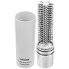 Luxshiny Hair Travel Brush: Portable Curling Comb for Detangling Soft Round Teeth - Styling 152747, White / Luxshiny 헤어 여행용 브러시: 엉킴을 위한 휴대용 컬링 빗 부드러운 둥근 이빨 - 스타일링 152747, 화이트