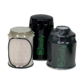 Diesly Fuel & Oil Filter Water Separator Replacement for 2013-2018 6.7L RAM/Dodge Cummins Diesel 2500 3500 4500