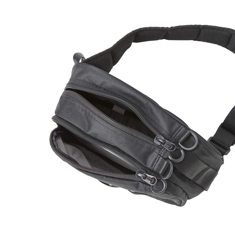 Shimano BS-025T Sling Shoulder Bag, Black, S