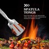KICHOUSE Practical Cooking Tool Multi-use Frying Shovel Spatula Tong Stainless