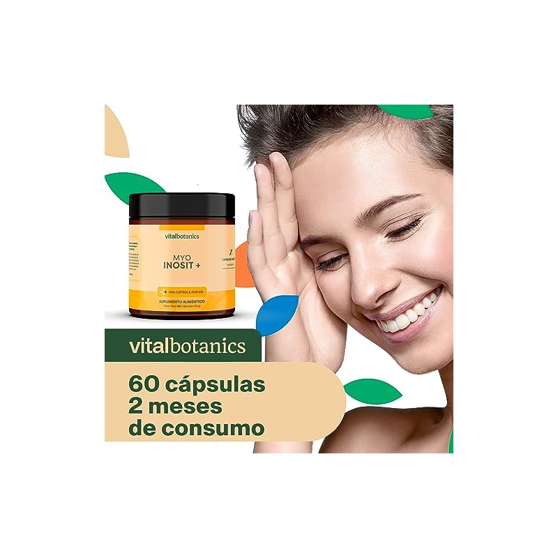 Myo Inositol para Hombre y Mujer VITAL BOTANICS