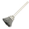 ZZHXSM 15pcs Cup Shape 15mm Stainless Steel Wire Brush Rust