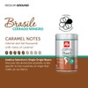 illy Coffee, Ground Coffee, Sustainable Arabica Coffee from Cerrado Minero