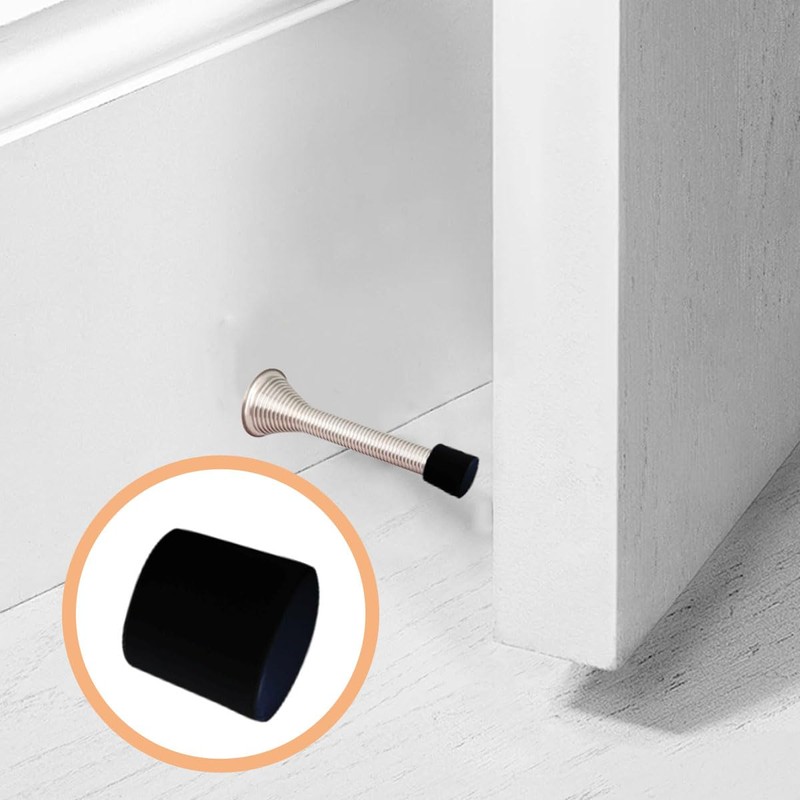 20 PCS Door Stop Caps, Door Stopper Tips Caps, 0.39