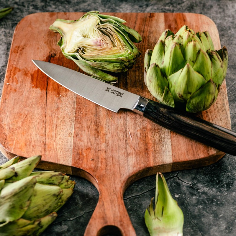 Yatoshi 9 Piece Block Set - Pro Kitchen Knife Set