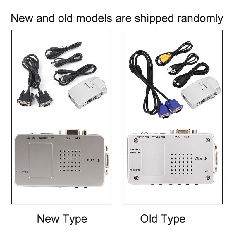 Universal PC Converter Box of Computer Laptop PC VGA to